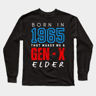 Gen X Elder Long Sleeve T-Shirt